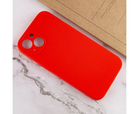 Чохол Silicone Case Lakshmi Square Full Camera для Apple iPhone 13 (6.1") Червоний / Red