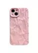 Чехол TPU Texture для Apple iPhone 13 (6.1") Pink