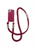 Чохол TPU two straps California для Apple iPhone 13 (6.1") Червоний / Rose Red