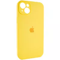 Чехол Silicone Case Full Camera Protective (AA) для Apple iPhone 13 (6.1") Желтый / Yellow