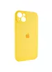 Чохол Silicone Case Full Camera Protective (AA) Apple iPhone 13 (6.1") Жовтий / Yellow