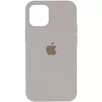 Чохол Silicone Case Full Protective (AA) Apple iPhone 13 (6.1") Сірий / Stone