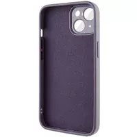 Чехол TPU+Glass Sapphire Midnight для Apple iPhone 13 (6.1") Фиолетовый / Deep Purple