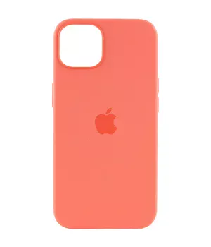 Чохол Silicone case (AAA) full with Magsafe and Animation для Apple iPhone 13 (6.1") Рожевий / Pink Pomelo