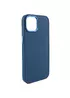 TPU чехол Bonbon Metal Style для Apple iPhone 13 (6.1") Синий / Cosmos blue