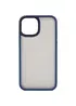 TPU+PC чехол Metal Buttons для Apple iPhone 13 (6.1") Синий