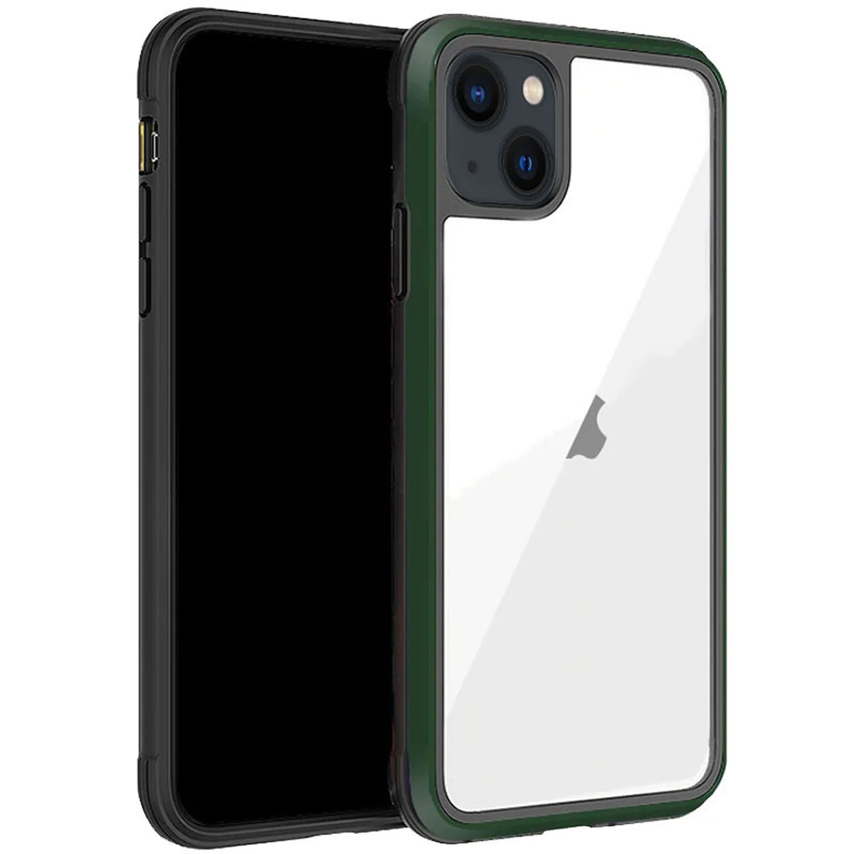 Чехол PC+TPU+Metal K-DOO Ares для Apple iPhone 13 (6.1") Зеленый