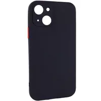 Чехол TPU Square Full Camera для Apple iPhone 13 (6.1") Черный