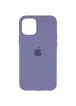Чехол Silicone Case Full Protective (AA) для Apple iPhone 13 (6.1") Серый / Lavender Gray