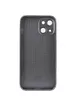 Чехол TPU+Glass Sapphire matte case для Apple iPhone 13 (6.1") Graphite Black