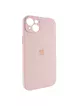 Чохол Silicone Case Full Camera Protective (AA) Apple iPhone 13 (6.1") Рожевий / Pink Sand