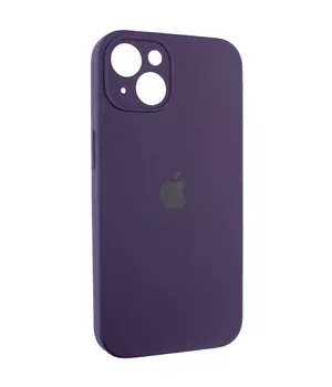 Чехол Silicone Case Full Camera Protective (AA) для Apple iPhone 13 (6.1") Фиолетовый / Elderberry