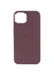 TPU чохол Bonbon Metal Style для Apple iPhone 13 (6.1") Бордовий / Plum