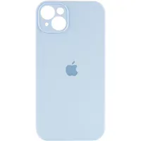 Чехол Silicone Case Full Camera Protective (AA) для Apple iPhone 13 (6.1") Голубой / Sweet Blue / PVH