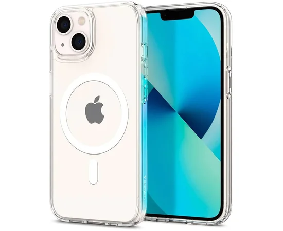 Чехол SGP Ultra Hybrid (MagFit) для Apple iPhone 13 (6.1") Прозрачный