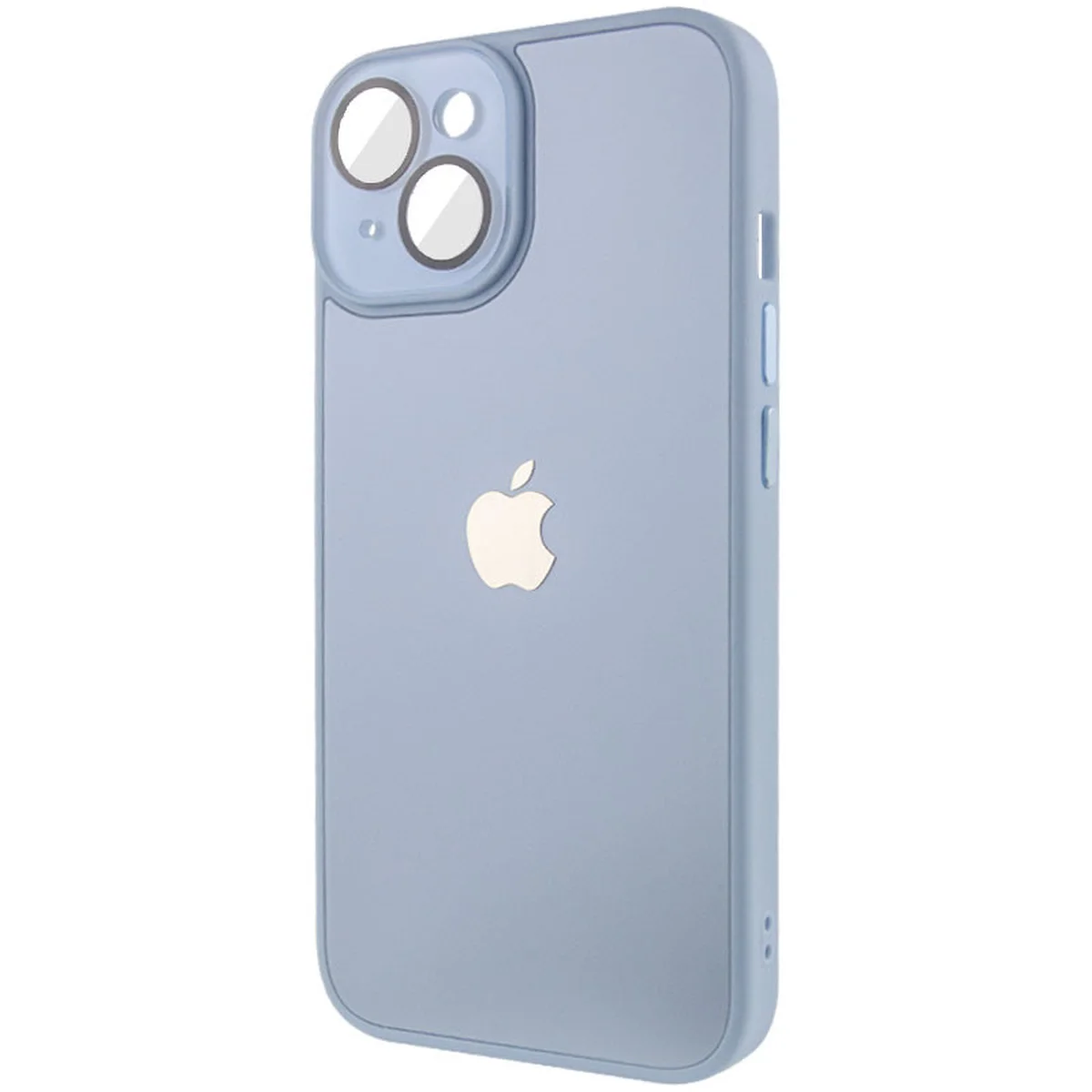 Чохол TPU+Glass Sapphire Midnight для Apple iPhone 13 (6.1") Блакитний / Blue