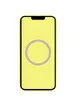 Чехол Silicone case (AAA) full with Magsafe and Animation для Apple iPhone 13 (6.1") Желтый / Lemon Zest