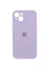 Чохол Silicone Case Full Camera Protective (AA) для Apple iPhone 13 (6.1") Бузковий / Lilac