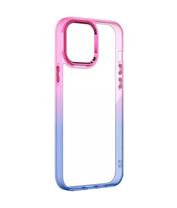 Чохол TPU+PC Fresh sip series для Apple iPhone 13 (6.1") Рожевий / Синій Чохол TPU+PC Fresh sip series для Apple iPhone 13 (6.1") Рожевий / Синій
