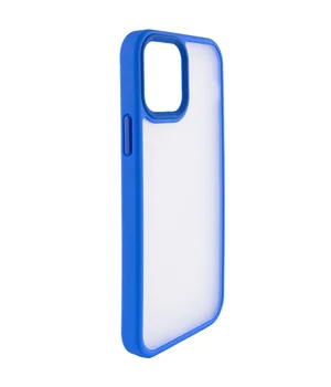 TPU + PC чохол Metal Buttons для Apple iPhone 13 (6.1 ") Блакитний