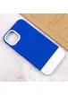 Чохол TPU+PC Bichromatic для Apple iPhone 13 (6.1") Navy Blue / White