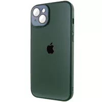 Чохол TPU+Glass Sapphire Midnight для Apple iPhone 13 (6.1") Зелений / Forest green