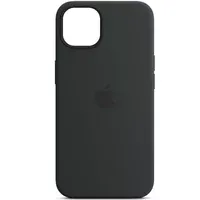Чохол Silicone case (AAA) full with Magsafe and Animation для Apple iPhone 13 (6.1") Чорний / Midnight