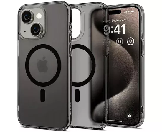 Чохол SGP Black Matte (MagFit) для Apple iPhone 13 (6.1") Black