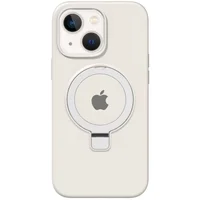 Чохол Silicone Case Full Protective with Ring для iPhone 13 / 14 (6.1") White