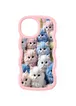 Чехол TPU Cloudy Pictures для Apple iPhone 13 / 14 (6.1") Kittens
