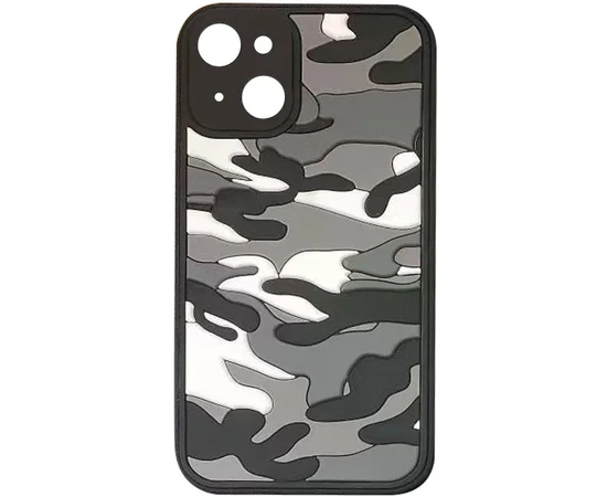 Чехол TPU+PC Army Collection для Apple iPhone 13 (6.1") Серый