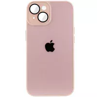 Чехол TPU+Glass Sapphire Midnight для Apple iPhone 13 (6.1") Розовый / Pink Sand