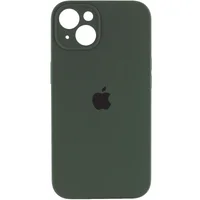 Чехол Silicone Case Full Camera Protective (AA) для Apple iPhone 13 (6.1") Зеленый / Cyprus Green / PVH
