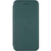 Кожаный чехол-книжка Classy для Apple iPhone 13 (6.1") Зеленый