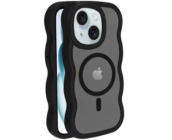 Чехол TPU+PC Undine with MagSafe для Apple iPhone 13 / 14 (6.1") Black