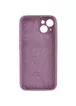 Чехол Silicone Case Full Camera Protective (AA) для Apple iPhone 13 (6.1") Лиловый / Lilac Pride