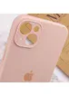 Чохол Silicone Case Full Camera Protective (AA) Apple iPhone 13 (6.1") Рожевий / Pink Sand