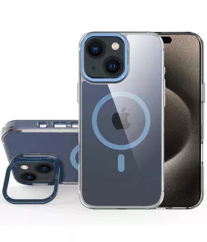 Чохол TPU Space Case Apex with MagSafe для Apple iPhone 13/14/15 (6.1") Navy Blue