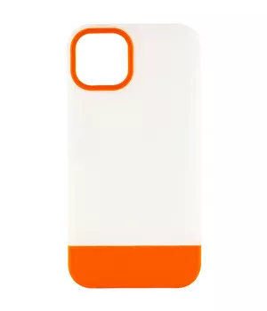 Чохол TPU+PC Bichromatic для Apple iPhone 13 (6.1") Matte / Orange