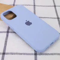 Чохол Silicone Case Full Protective (AA) для Apple iPhone 13 (6.1 ") Блакитний / Lilac Blue