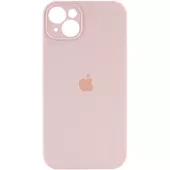 Чехол Silicone Case Full Camera Protective (AA) для Apple iPhone 13 (6.1") Розовый / Pink Sand