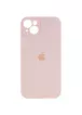 Чохол Silicone Case Full Camera Protective (AA) Apple iPhone 13 (6.1") Рожевий / Pink Sand