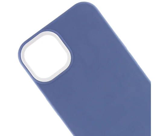 Чехол TPU+PC Bichromatic для Apple iPhone 13 (6.1") Blue / White