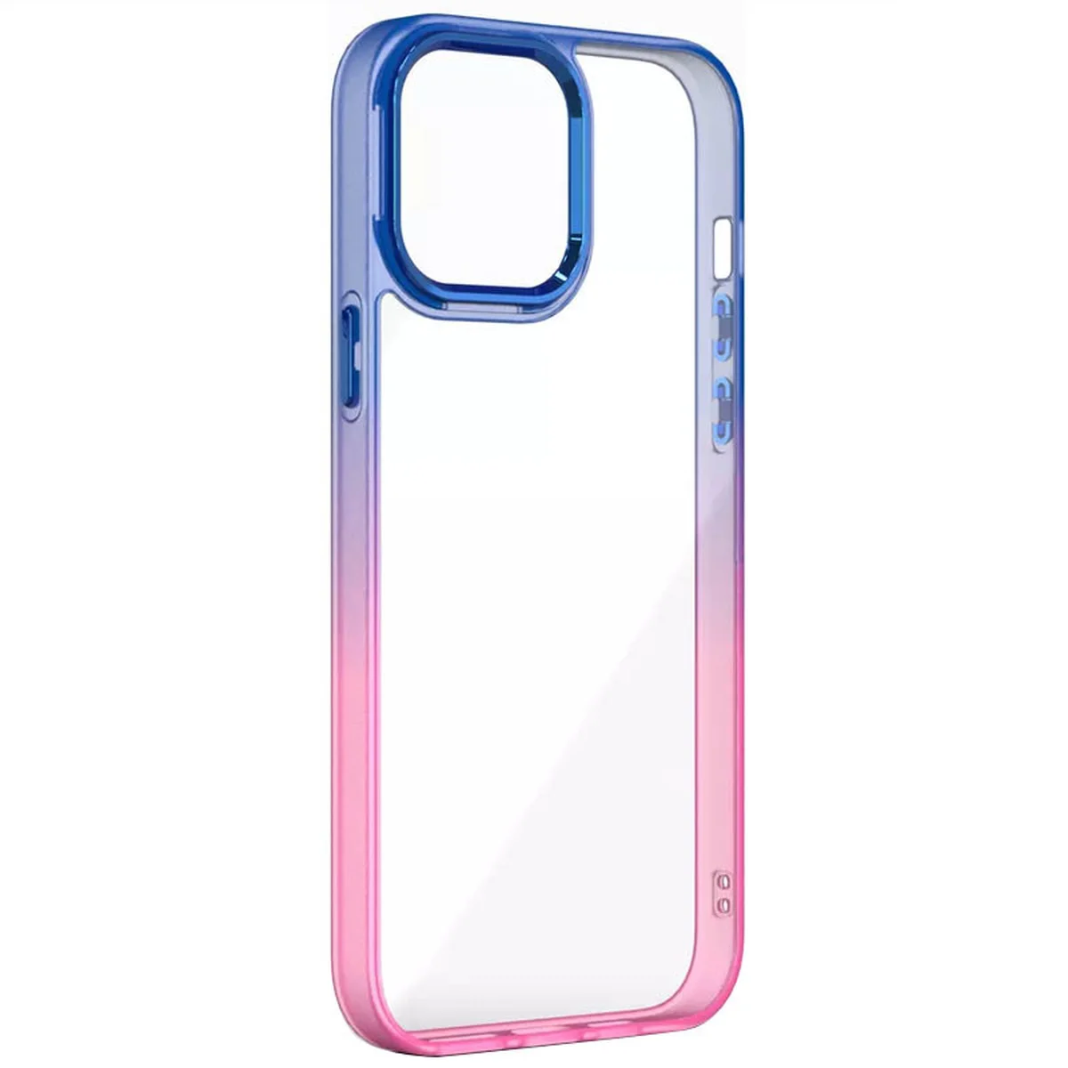 Чохол TPU+PC Fresh sip series для Apple iPhone 13 (6.1") Синій / Рожевий
