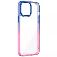 Чохол TPU+PC Fresh sip series для Apple iPhone 13 (6.1") Синій / Рожевий