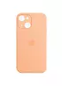 Чохол Silicone Case Full Camera Protective (AA) Apple iPhone 13 (6.1") Помаранчевий / Cantaloupe