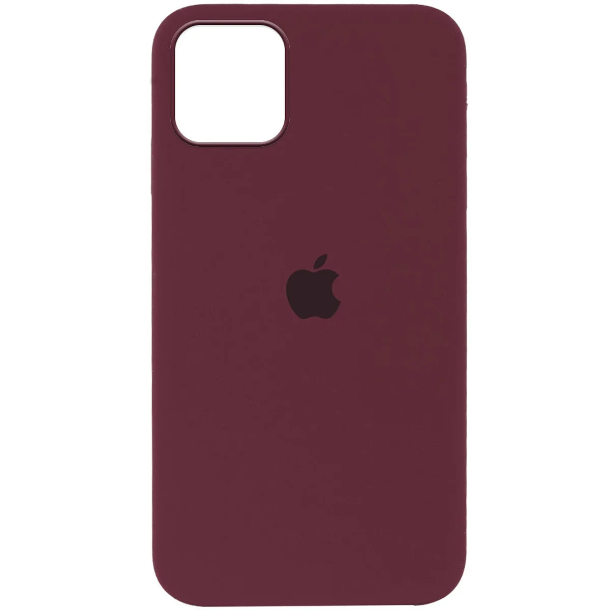 Чохол Silicone Case Full Protective (AA) для Apple iPhone 13 (6.1 ") Бордовий / Plum