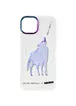 TPU+PC чехол Funny pictures with MagSafe для Apple iPhone 13 (6.1") Wolf