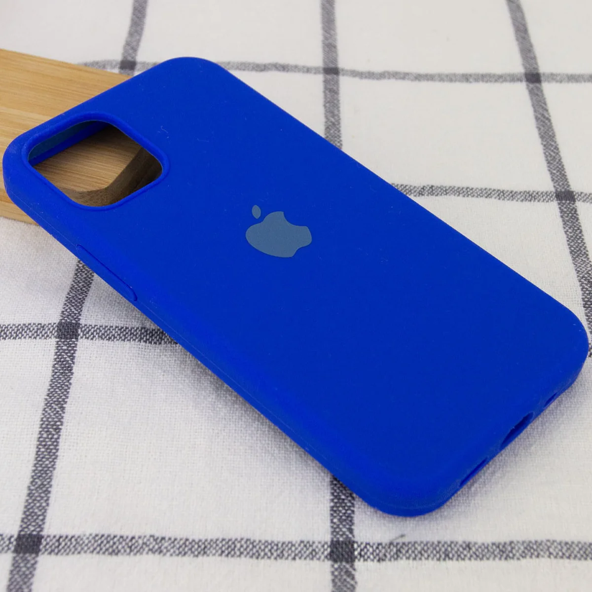 Чехол Silicone Case Full Protective (AA) для Apple iPhone 13 (6.1") Синий / Shiny blue