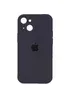 Чехол Silicone Case Full Camera Protective (AA) для Apple iPhone 13 (6.1") Серый / Dark Gray